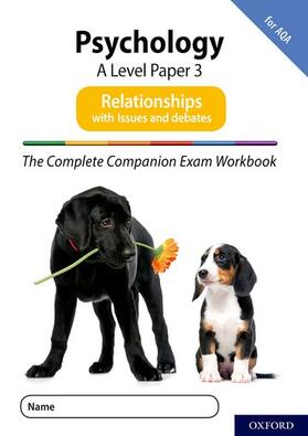 Compton / McIlveen |  The Complete Companions for AQA Fourth Edition: 16-18: AQA Psychology A Level: Paper 3 Exam Workbook: Relationships | Buch |  Sack Fachmedien