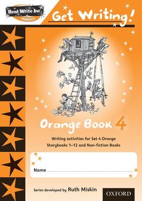 Miskin / Raby |  Read Write Inc. Phonics: Get Writing!: Orange 4 Pack of 10 New Edition | Buch |  Sack Fachmedien