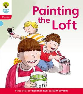Hepplewhite / Hunt / Ruttle |  Oxford Reading Tree: Level 4: Floppy's Phonics Fiction: Painting the Loft | Buch |  Sack Fachmedien