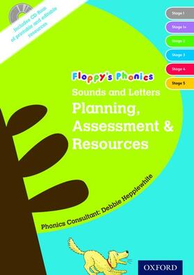 Hepplewhite / Hunt |  Oxford Reading Tree: Floppy's Phonics: Sounds and Letters: Planning, Assessment & Resources Book & CD | Buch |  Sack Fachmedien