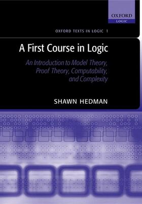 Hedman |  A First Course in Logic | Buch |  Sack Fachmedien
