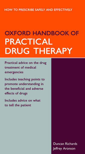 Richards / Aronson | Oxford Handbook of Practical Drug Therapy | Buch | 978-0-19-853007-7 | sack.de