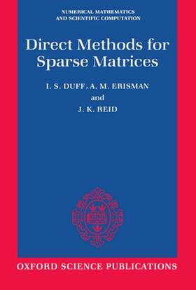 Duff / Erisman / Reid | Direct Methods for Sparse Matrices | Buch | 978-0-19-853421-1 | sack.de