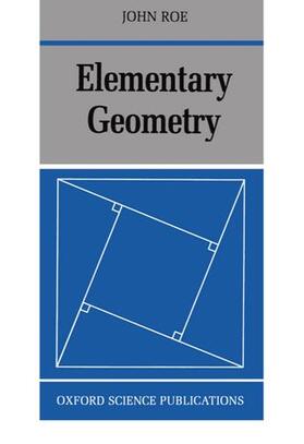 Roe |  Elementary Geometry | Buch |  Sack Fachmedien