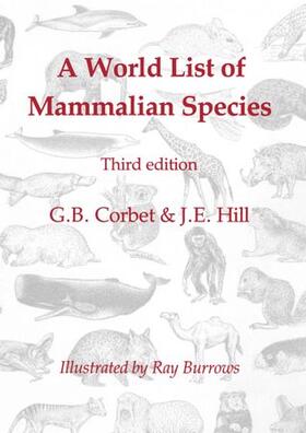 Corbet / Hill | A World List of Mammalian Species | Buch | 978-0-19-854017-5 | sack.de