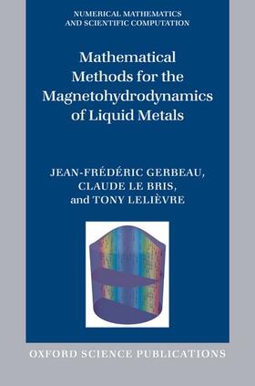 Gerbeau / Le Bris / Lelièvre |  Mathematical Methods for the Magnetohydrodynamics of Liquid Metals | Buch |  Sack Fachmedien