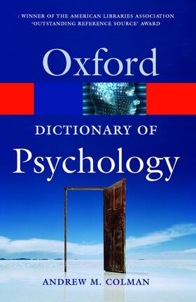 Colman |  A Dictionary of Psychology | Buch |  Sack Fachmedien