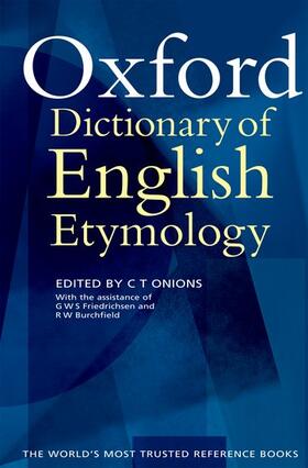 Onions |  The Oxford Dictionary of English Etymology | Buch |  Sack Fachmedien