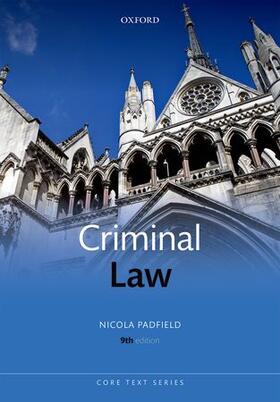 Padfield | Criminal Law | Buch | 978-0-19-870416-4 | sack.de