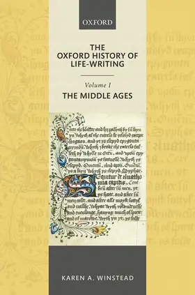 Winstead |  The Oxford History of Life-Writing: Volume 1. the Middle Ages | Buch |  Sack Fachmedien