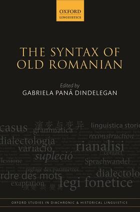 Pana Dindelegan |  The Syntax of Old Romanian | Buch |  Sack Fachmedien