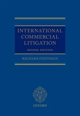 Fentiman |  International Commercial Litigation | Buch |  Sack Fachmedien