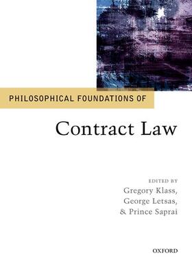 Al / Klass / Letsas |  Philosophical Foundat Contract Law Pf C | Buch |  Sack Fachmedien