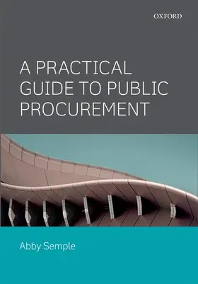 Semple |  Practical Guide to Public Procurement | Buch |  Sack Fachmedien