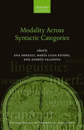 Arregui / Rivero / Salanova |  Modality Across Syntactic Categories | Buch |  Sack Fachmedien