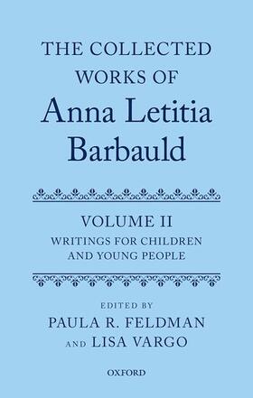 Feldman / Vargo |  The Collected Works of Anna Letitia Barbauld: Volume 2 | Buch |  Sack Fachmedien