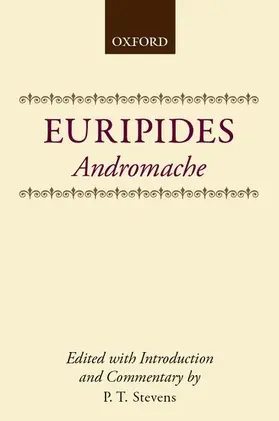 Stevens / Euripides |  Euripides Andromache | Buch |  Sack Fachmedien