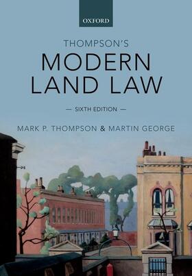 Thompson / George |  Thompson's Modern Land Law | Buch |  Sack Fachmedien