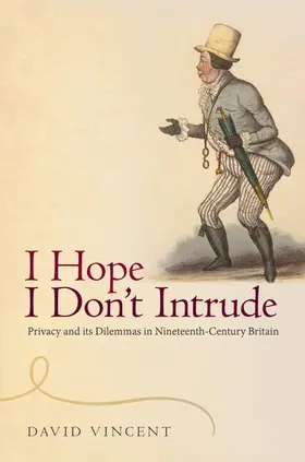 Vincent |  'I Hope I Don't Intrude' | Buch |  Sack Fachmedien