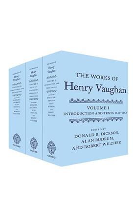 Dickson / Rudrum / Wilcher |  The Works of Henry Vaughan | Buch |  Sack Fachmedien