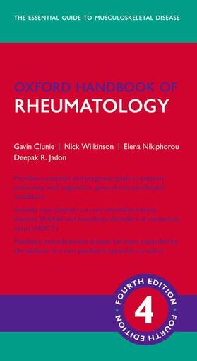 Clunie / Wilkinson / Nikiphorou |  Oxford Handbook of Rheumatology | Buch |  Sack Fachmedien