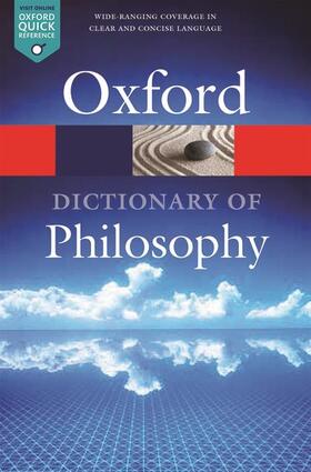 Blackburn |  The Oxford Dictionary of Philosophy | Buch |  Sack Fachmedien