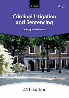 The City Law School | Criminal Litigation and Sentencing | Buch | 978-0-19-873570-0 | sack.de