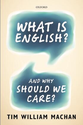 Machan |  What Is English? | Buch |  Sack Fachmedien
