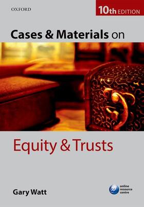 Watt |  Cases & Materials on Equity & Trusts | Buch |  Sack Fachmedien