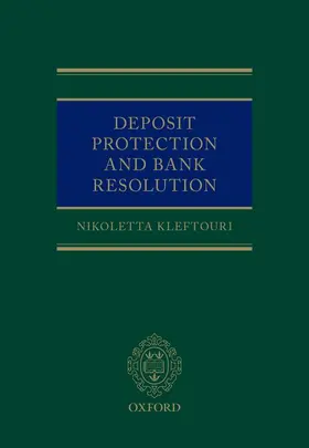 Kleftouri |  Deposit Protection and Bank Resolution | Buch |  Sack Fachmedien