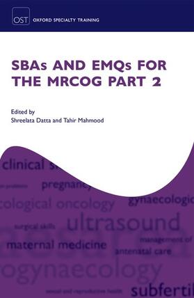 Mahmood / Datta |  Sbas and Emqs for the Mrcog Part 2 | Buch |  Sack Fachmedien