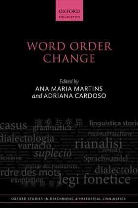 Martins / Cardoso |  Word Order Change Osdhl C | Buch |  Sack Fachmedien
