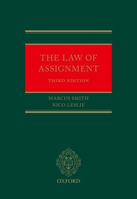 Smith / Leslie |  The Law of Assignment | Buch |  Sack Fachmedien
