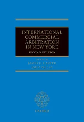 Carter / Fellas |  International Commercial Arbitration in New York | Buch |  Sack Fachmedien