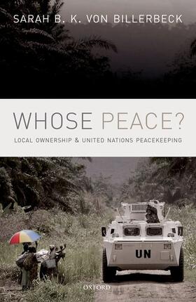 von Billerbeck |  Whose Peace? | Buch |  Sack Fachmedien