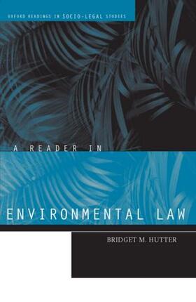 Hutter |  A Reader in Environmental Law | Buch |  Sack Fachmedien