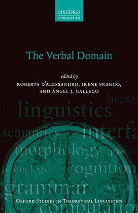 D'Alessandro / Franco / Gallego |  The Verbal Domain | Buch |  Sack Fachmedien