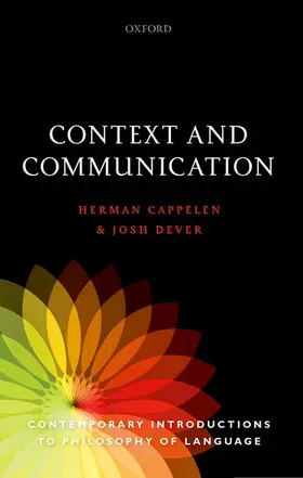 Cappelen / Dever |  Context and Communication | Buch |  Sack Fachmedien