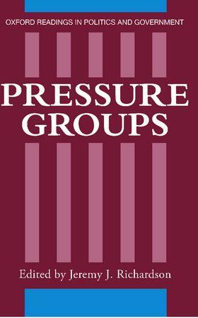Richardson |  Pressure Groups | Buch |  Sack Fachmedien
