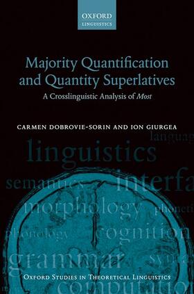 Dobrovie-Sorin / Giurgea |  Majority Quantification and Quantity Superlatives | Buch |  Sack Fachmedien