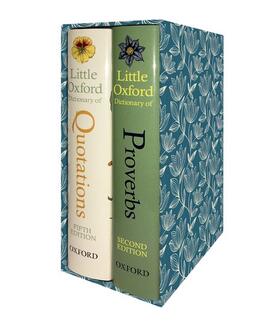 Ratcliffe / Knowles |  The Little Oxford Gift Box: Little Oxford Dictionary of Quotations; Little Oxford Dictionary of Proverbs | Buch |  Sack Fachmedien