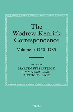 Fitzpatrick / Macleod / Page |  The Wodrow-Kenrick Correspondence 1750-1810, Volume I | Buch |  Sack Fachmedien