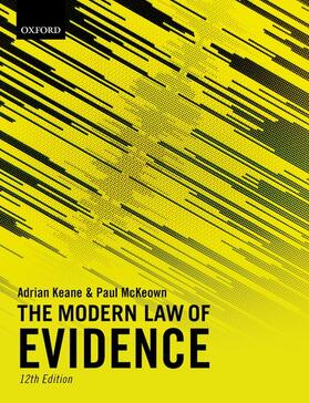 Keane / McKeown |  The Modern Law of Evidence | Buch |  Sack Fachmedien