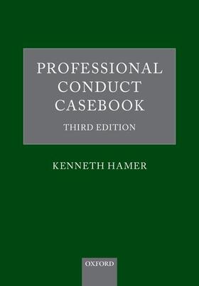 Hamer |  Professional Conduct Casebook: Third Edition | Buch |  Sack Fachmedien