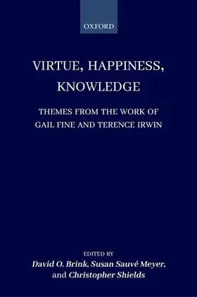 Brink / Meyer / Shields |  Virtue, Happiness, Knowledge | Buch |  Sack Fachmedien