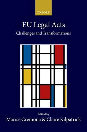 Cremona / Kilpatrick |  EU Legal Acts | Buch |  Sack Fachmedien