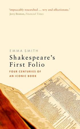 Smith |  Shakespeare's First Folio | Buch |  Sack Fachmedien
