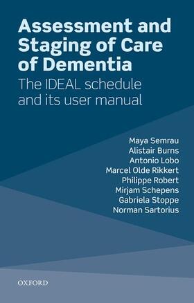 Semrau / Burns / Lobo |  Assessment and Staging of Care for People with Dementia | Buch |  Sack Fachmedien