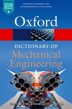 Escudier / Atkins |  A Dictionary of Mechanical Engineering | Buch |  Sack Fachmedien