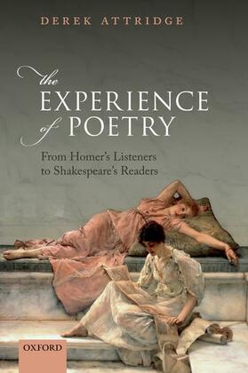 Attridge |  The Experience of Poetry | Buch |  Sack Fachmedien